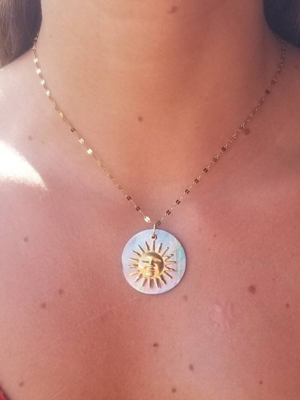 Soleil nacre
