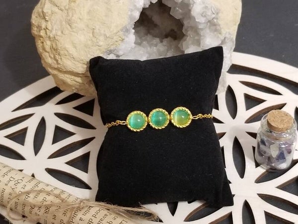 Bracelet fin sélénite