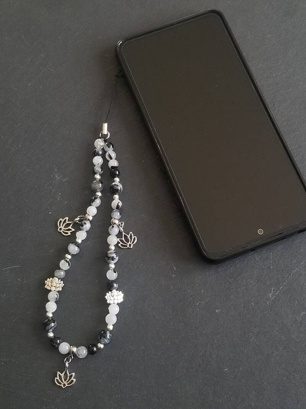 Bijou de téléphone quartz rutile