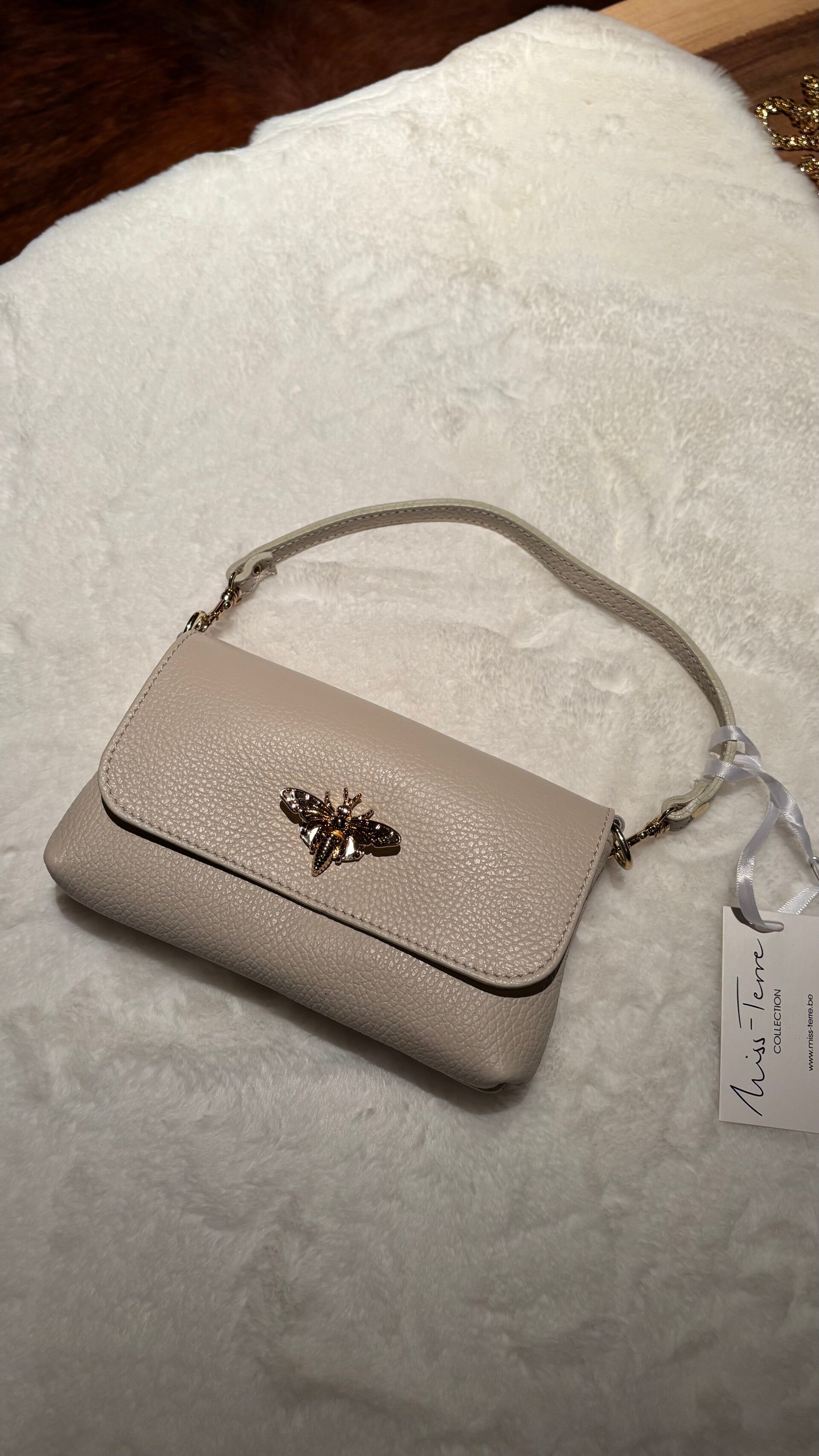 Handtas beige - ONE SIZE