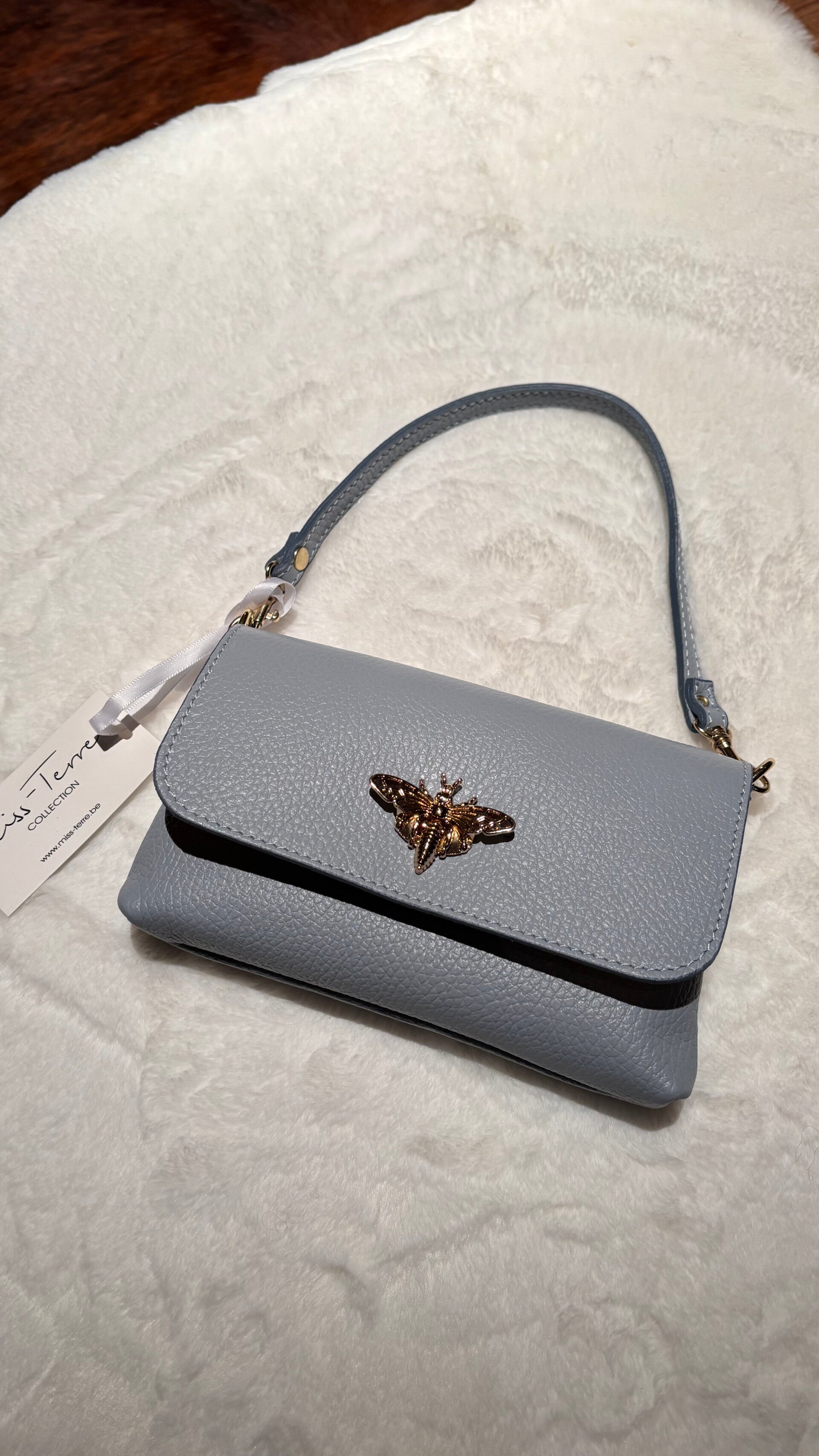 Handtas baby blue - ONE SIZE