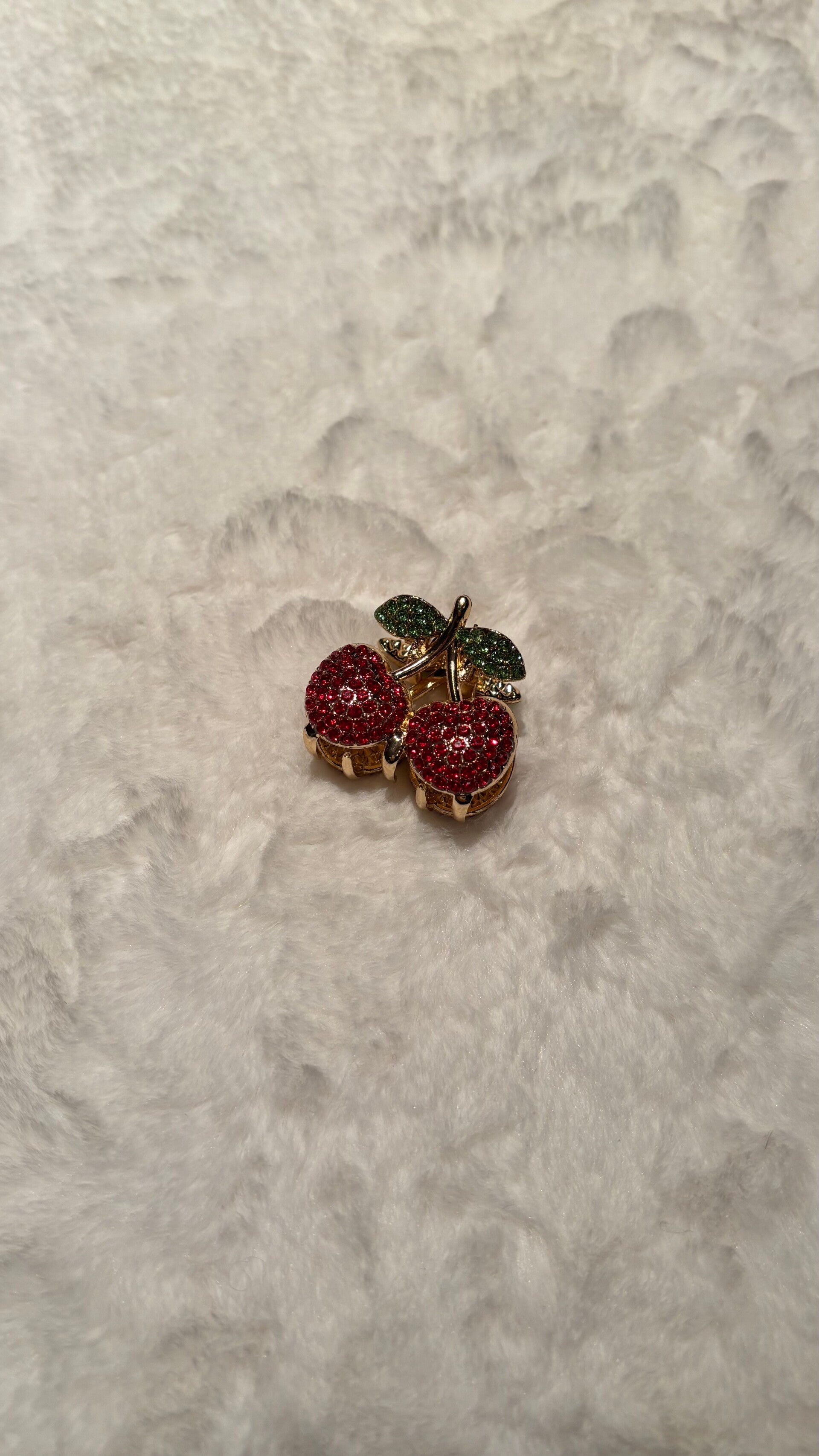 Cute Cherry Clip red - ONE SIZE