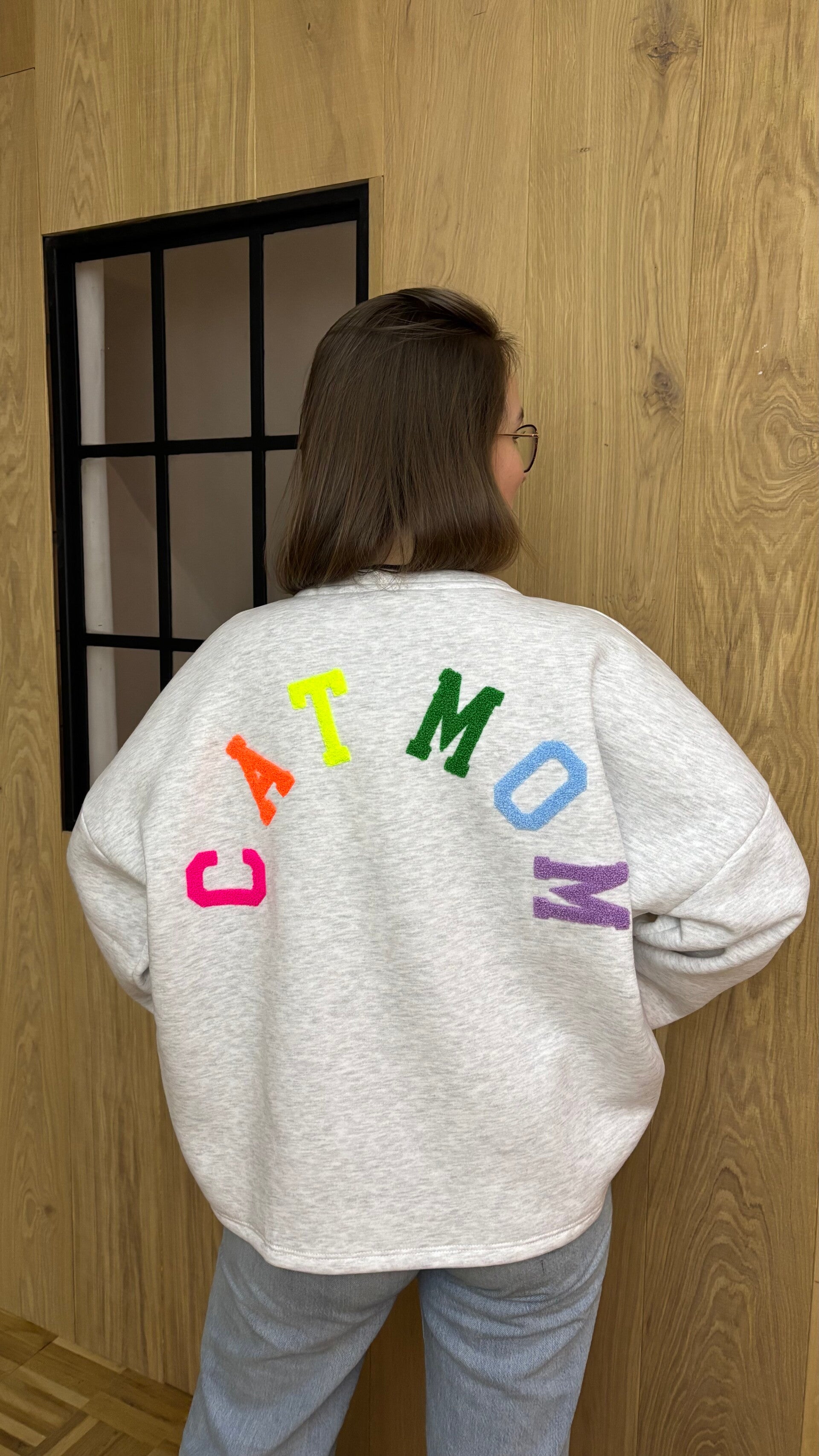 CATMOM sweater - ONE SIZE