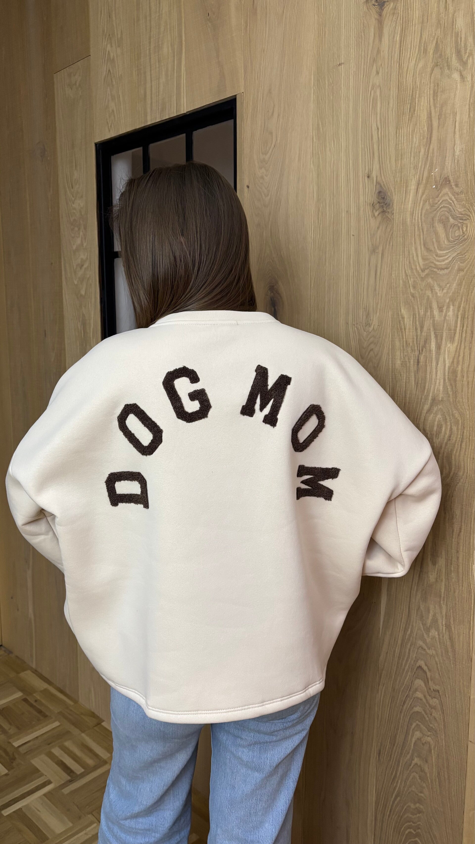 DOGMOM sweater beige - ONE SIZE