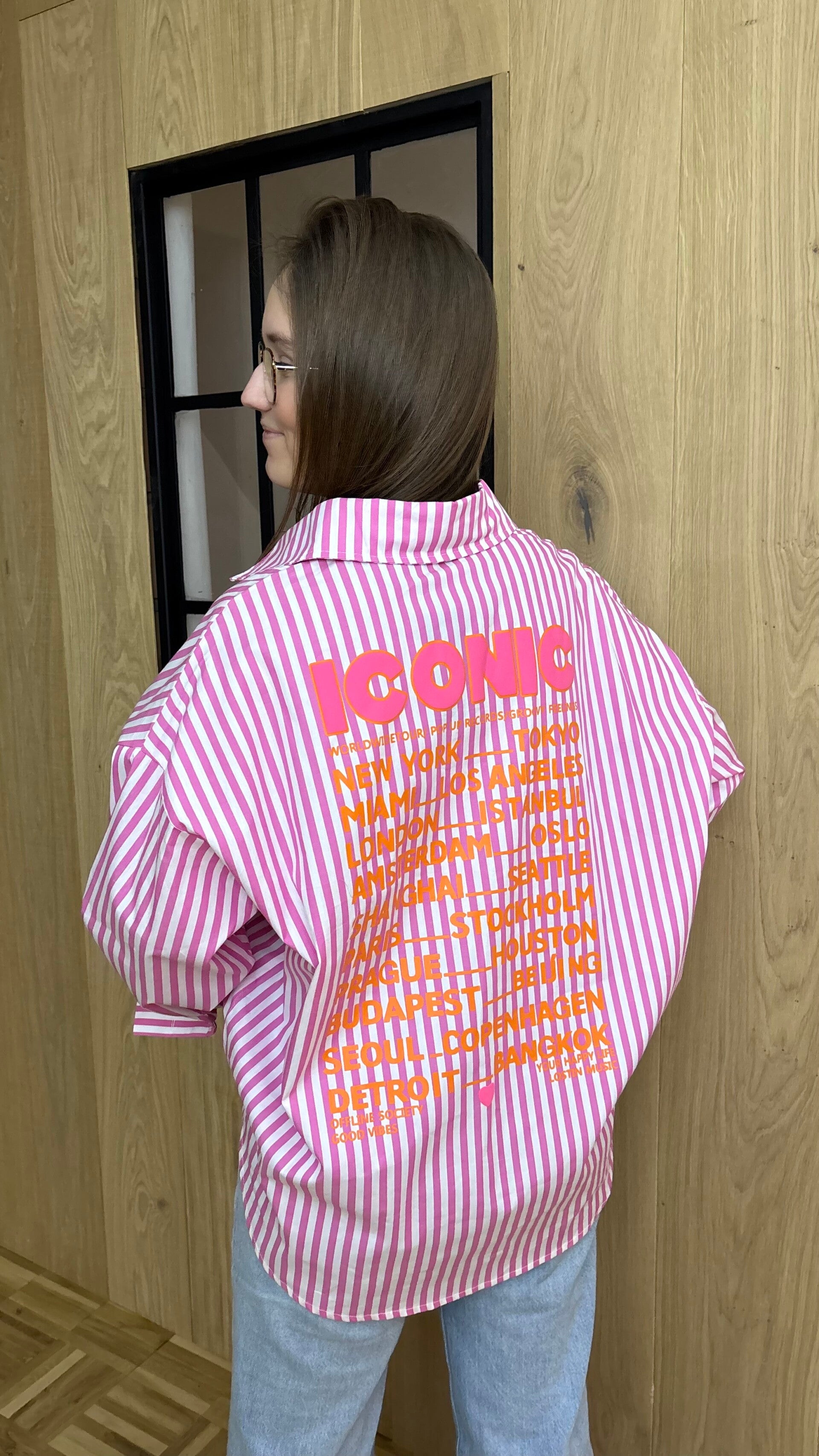 Iconic blouse pink - ONE SIZE