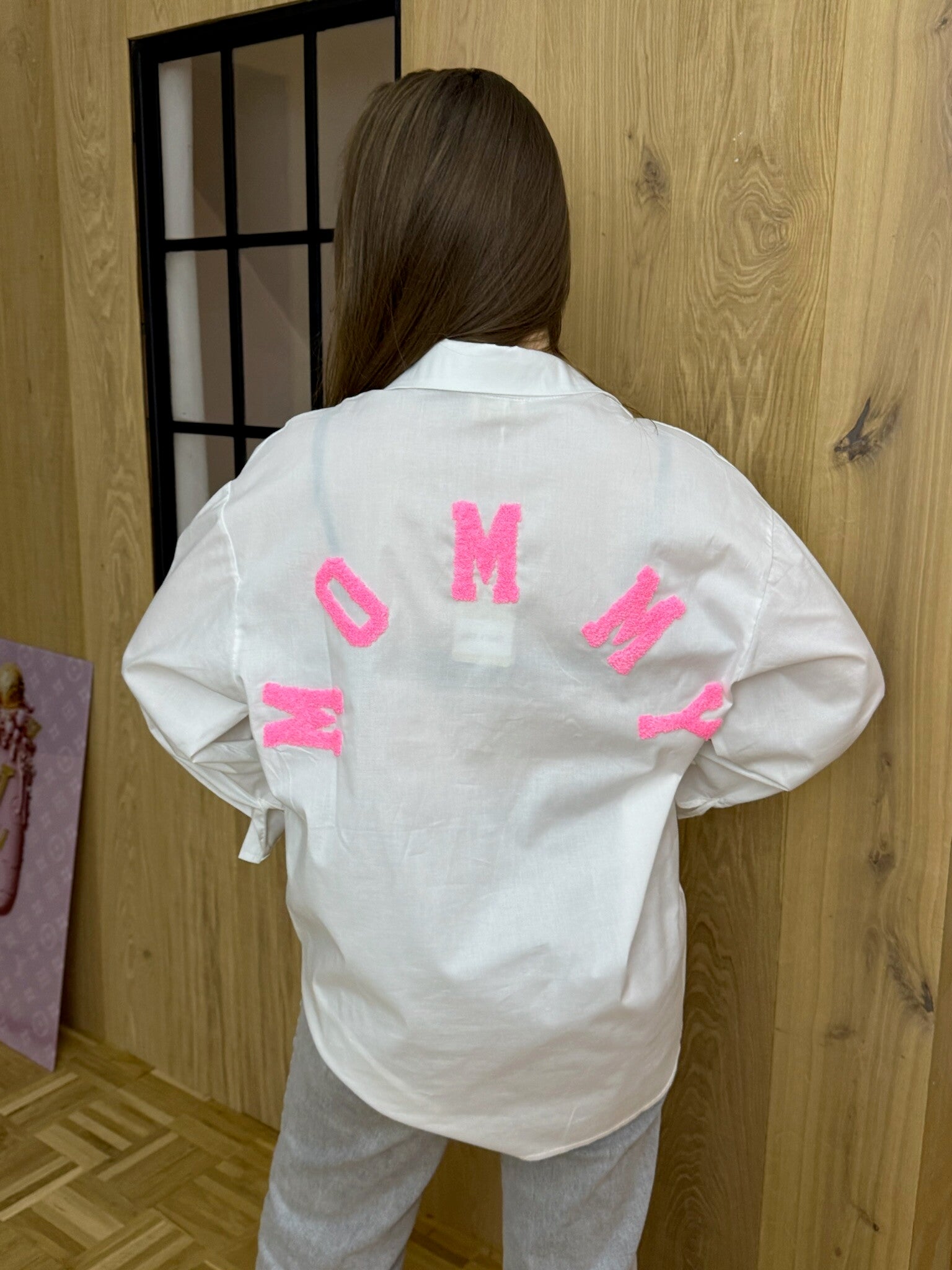 MOMMY blouse pink - ONE SIZE