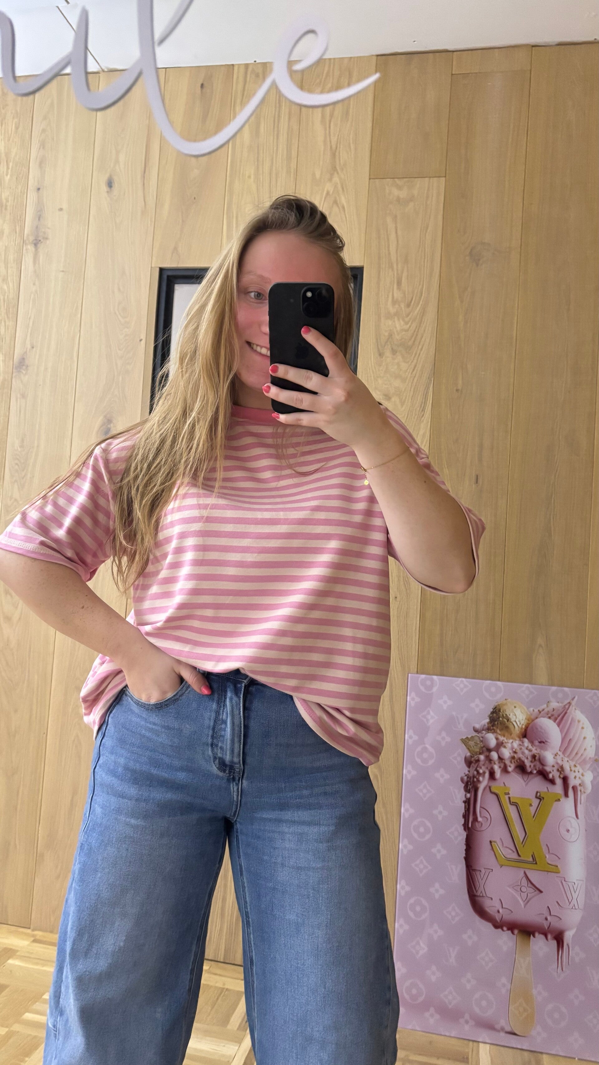 T-shirt pink - ONE SIZE