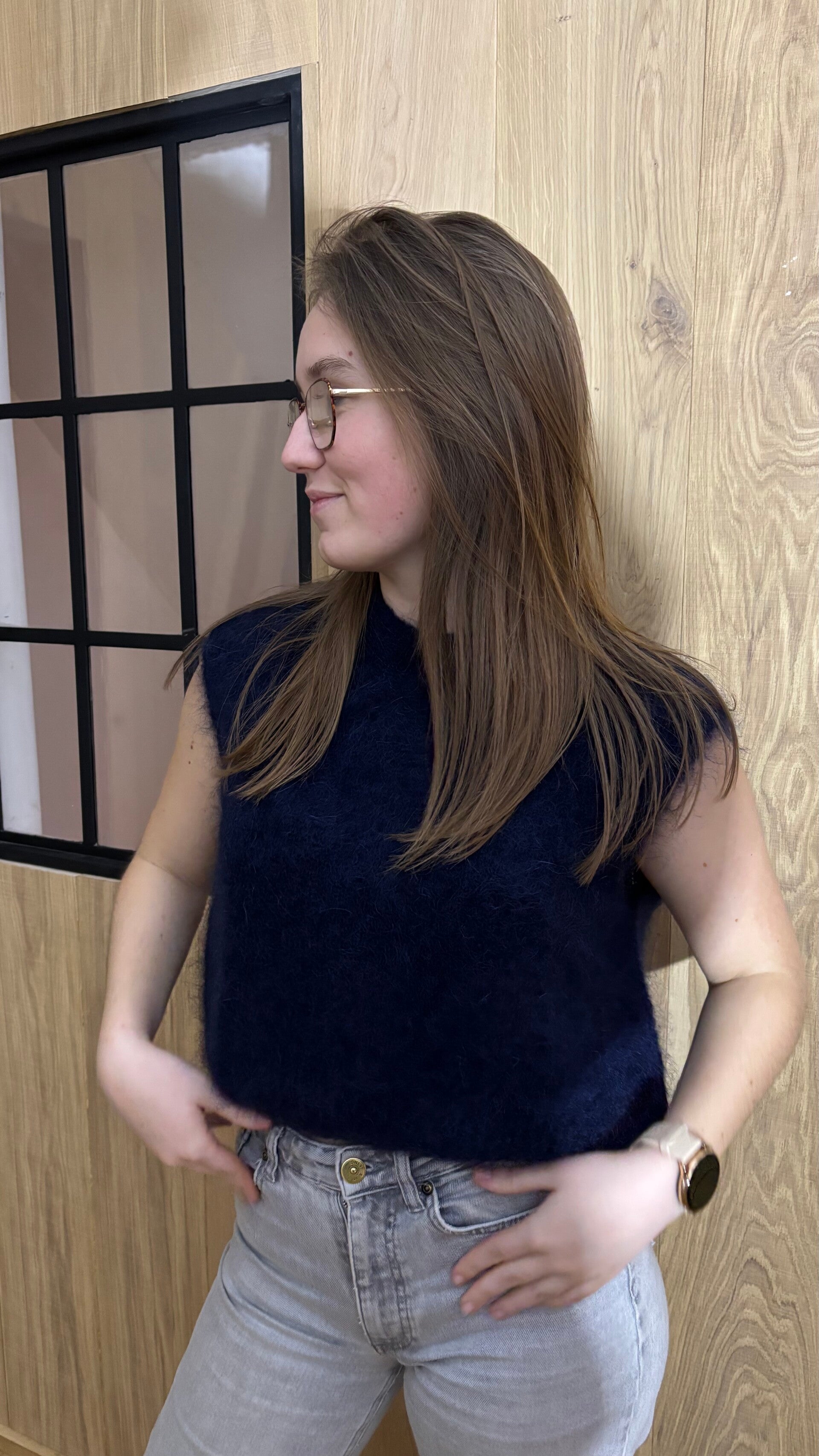 Sleeveless Knit Top - ONE SIZE