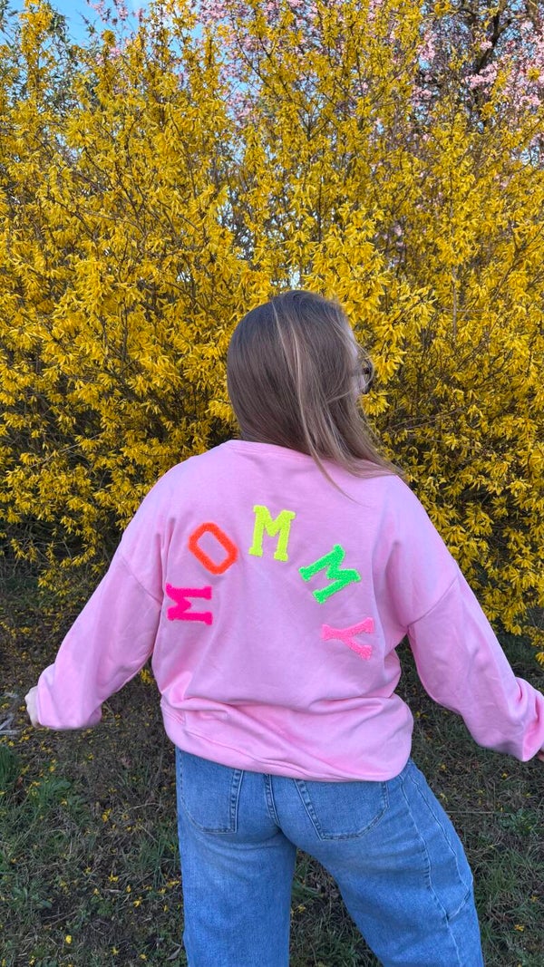 Mommy longsleeve pink - one size