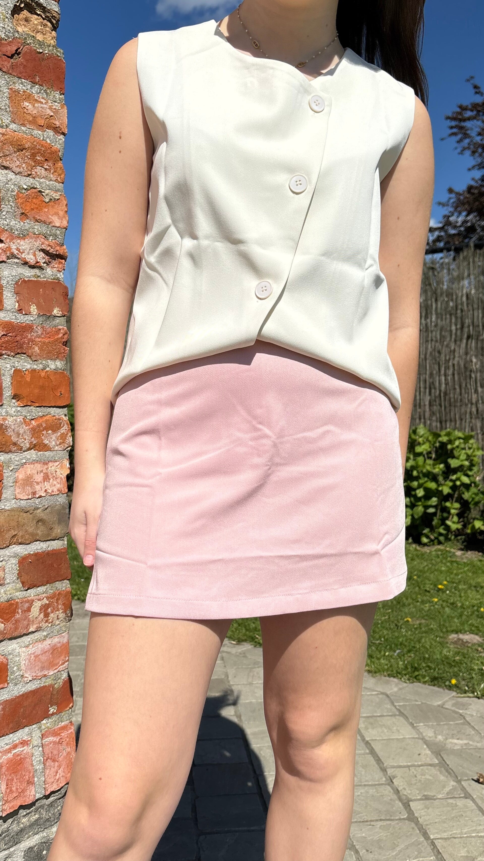 Pink skort
