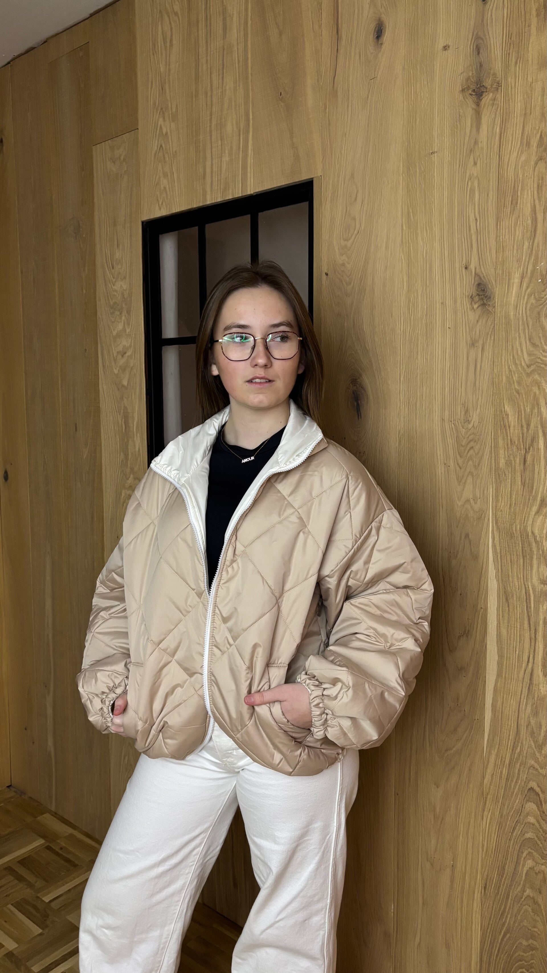 Reversible puffer jacket - TU