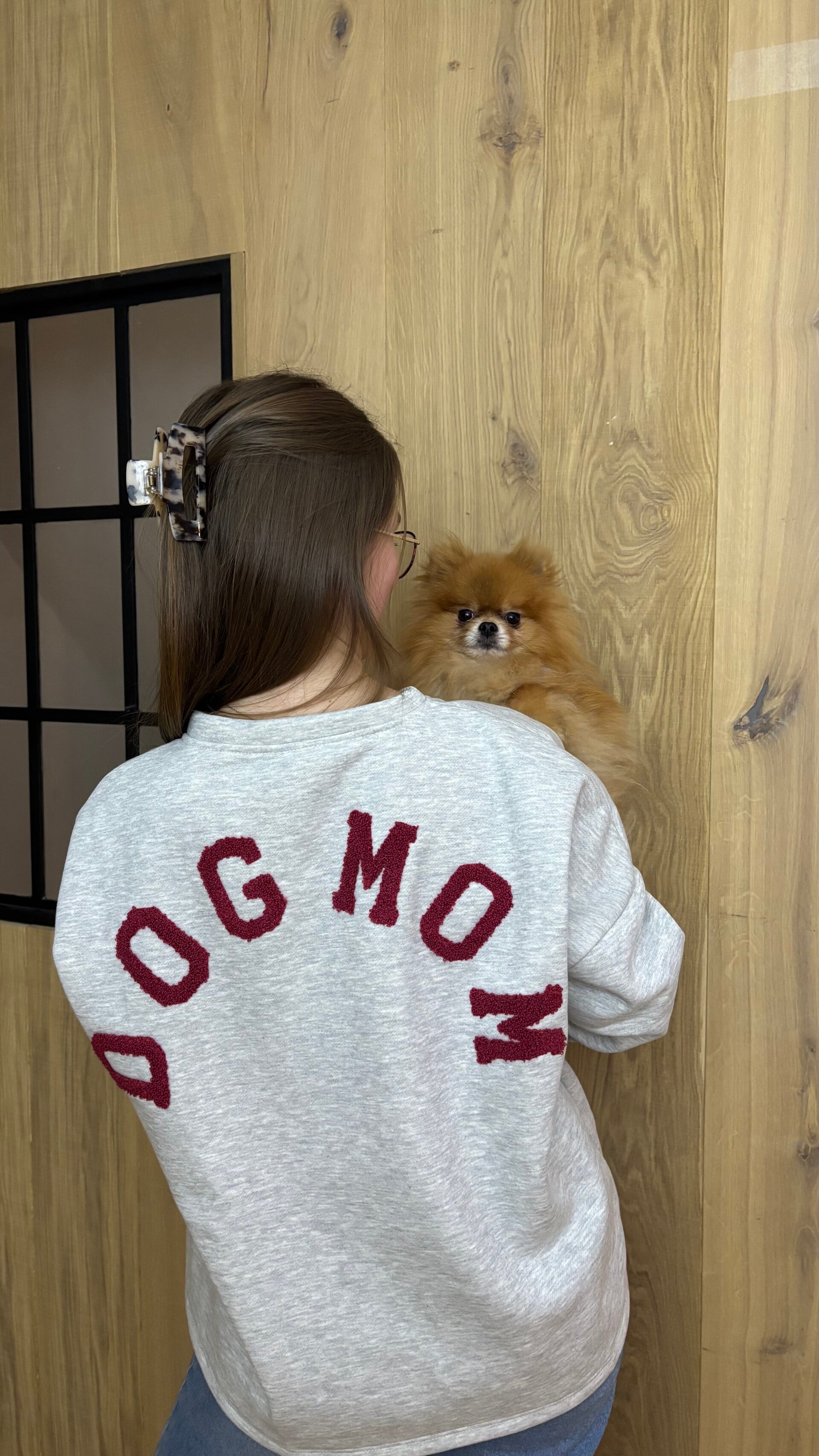 Dogmom sweater - ONE SIZE