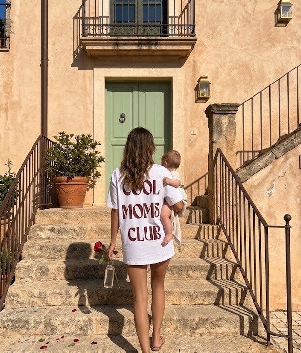 T-shirt Cool moms club