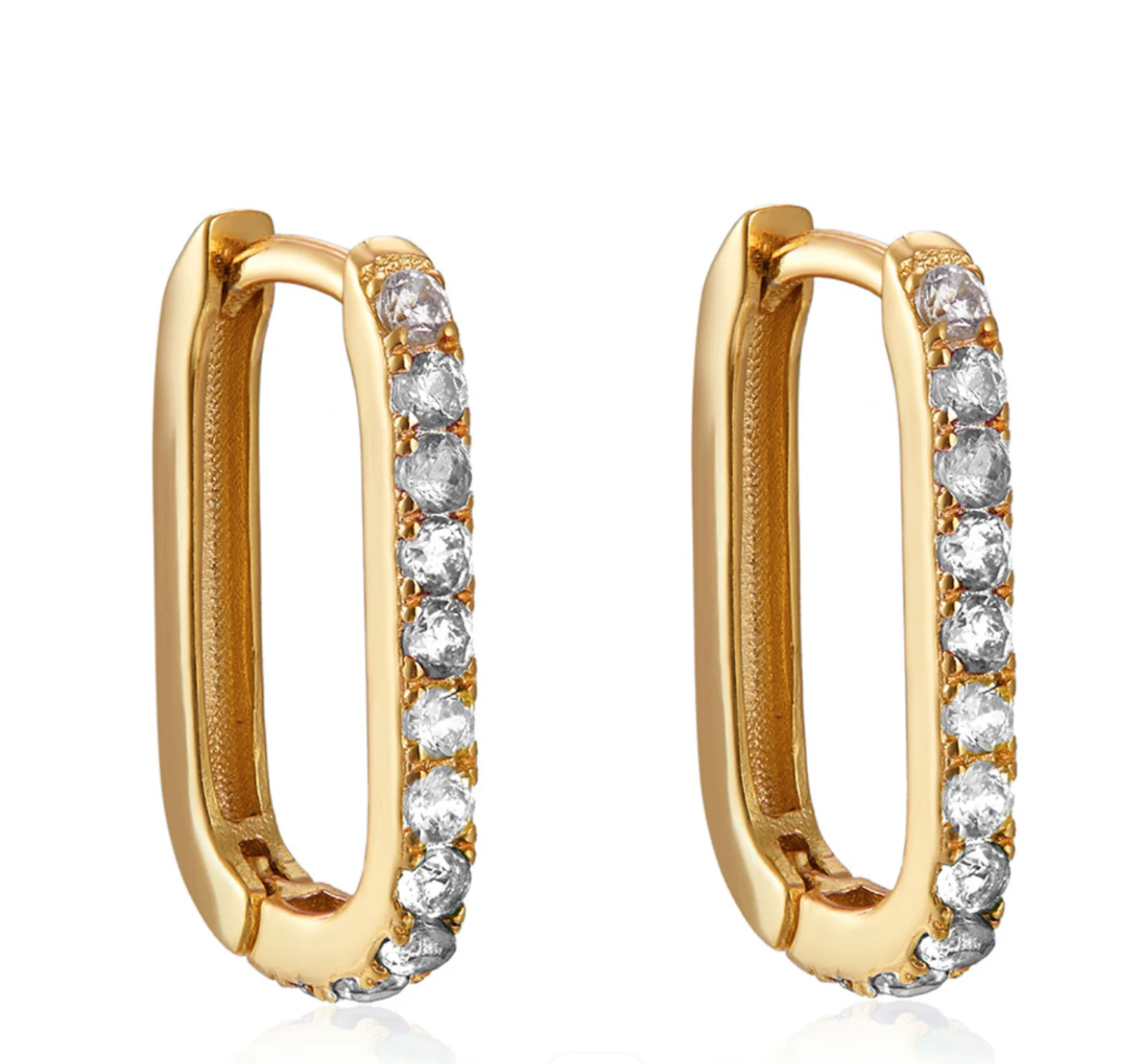 RUTH GOLD DIAMANTEN OORBEL