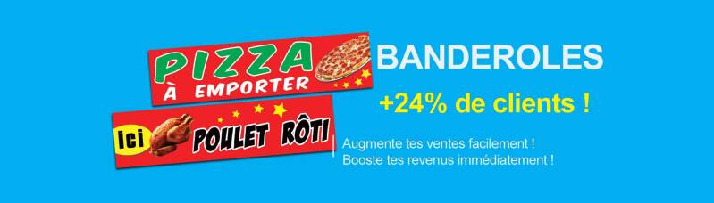 aumgenter les ventes avec une banderole