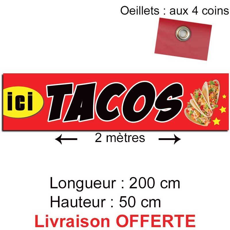 banderole tacos