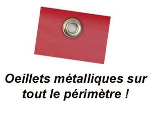 exemple d'oeillet métallique pour banderole