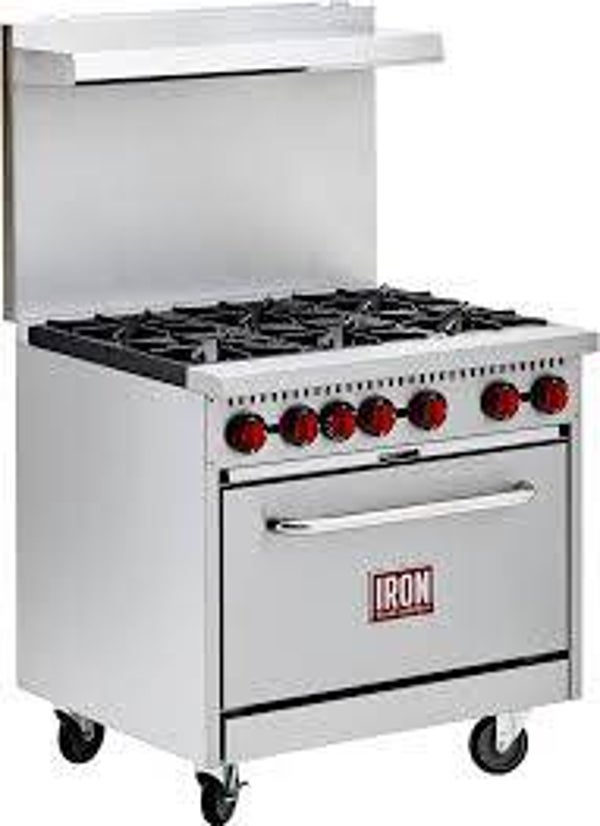 Gas Range with 4 Burners & Gas Oven