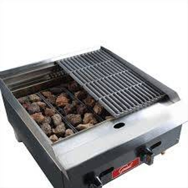 Countertop Gas Lava Rock Grill