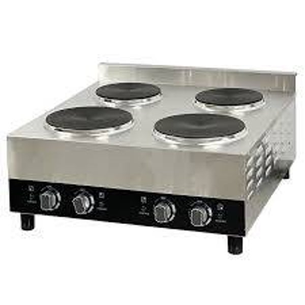 Countertop Electric Plate Cooker (4 Plates)