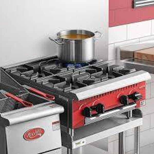 Countertop Gas Range (4 Burners)