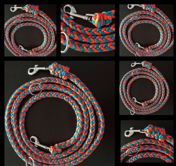 Paracord hondenriem maat M
