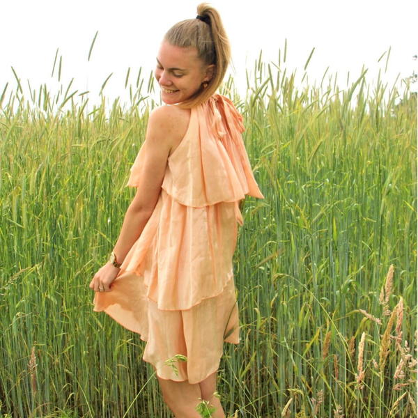 Jurk l Summer zalmroze
