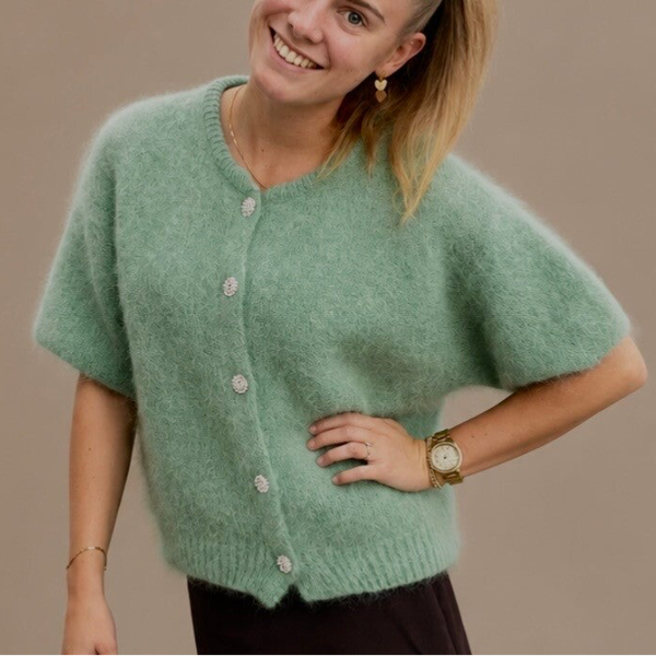Vestje Thirza groen