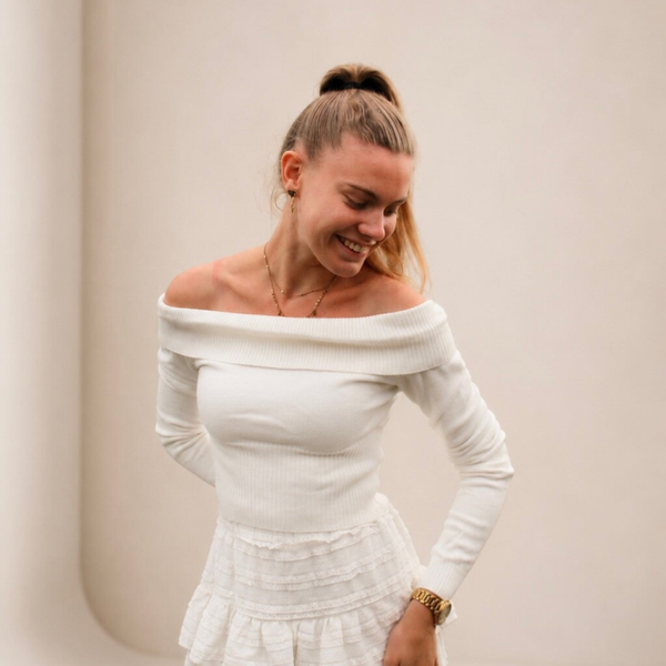 Trui Suus Off-Shoulder