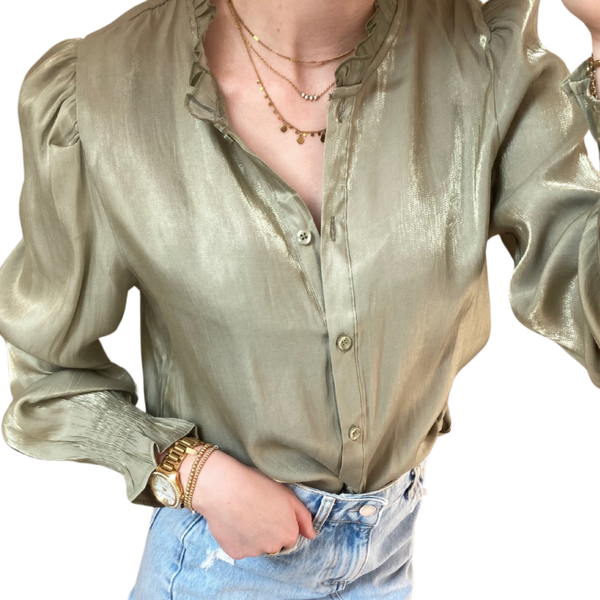 Romèe blouse army