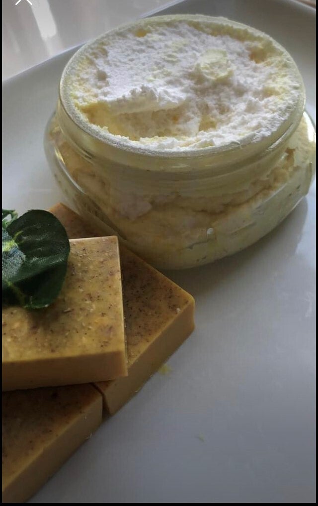 Turmeric Body Butter and Soap Set