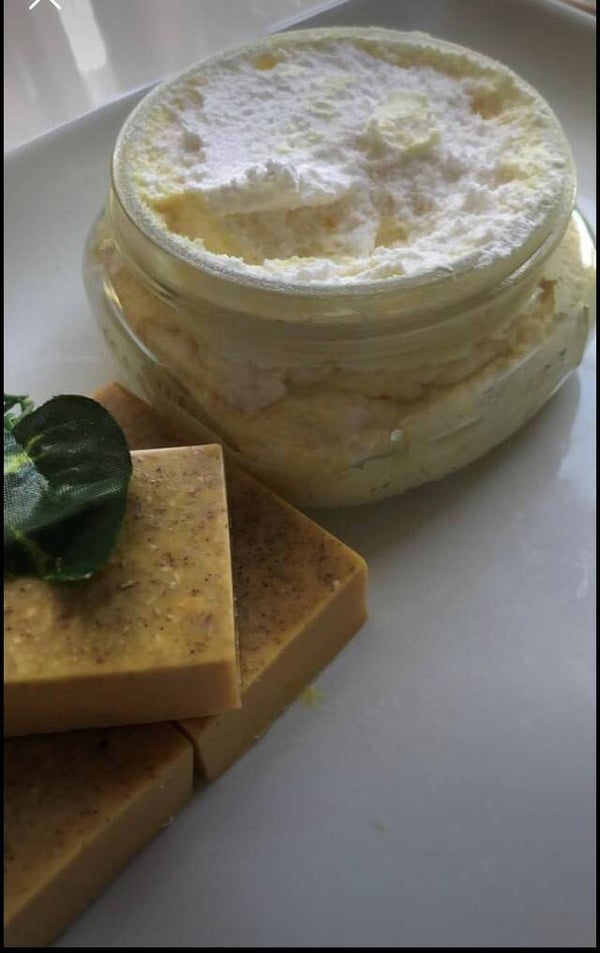 Turmeric Body Butter and Soap Set