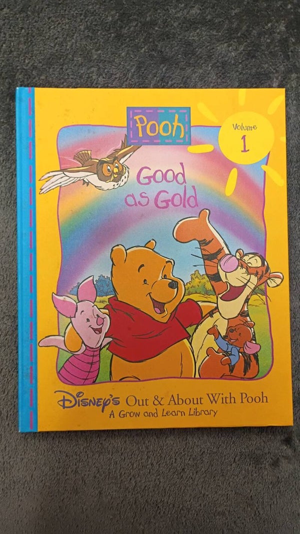 Disney's Out & About With Pooh: A Grow and Learn Library