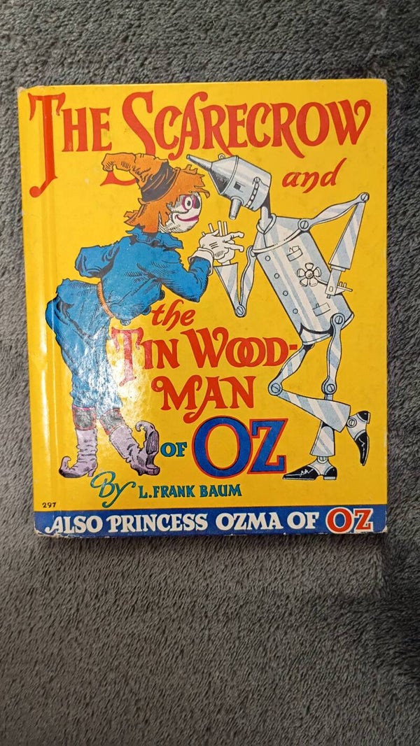 The Scarecrow and the Tin Wood Man of OZ