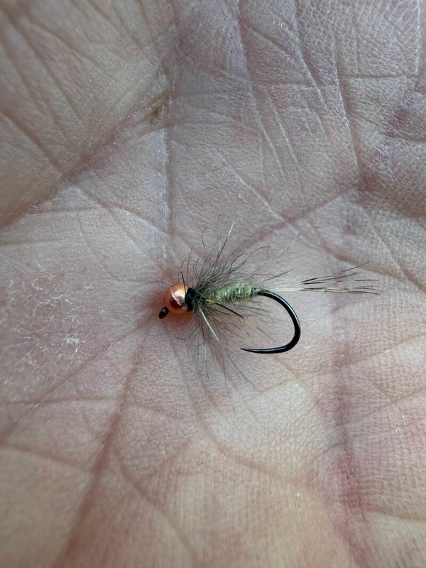 Nymphe dubbing de soie 431 h 16 bille 2,3 cuivre