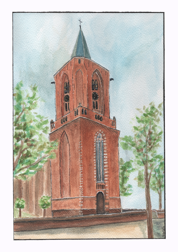 Print historische kerk