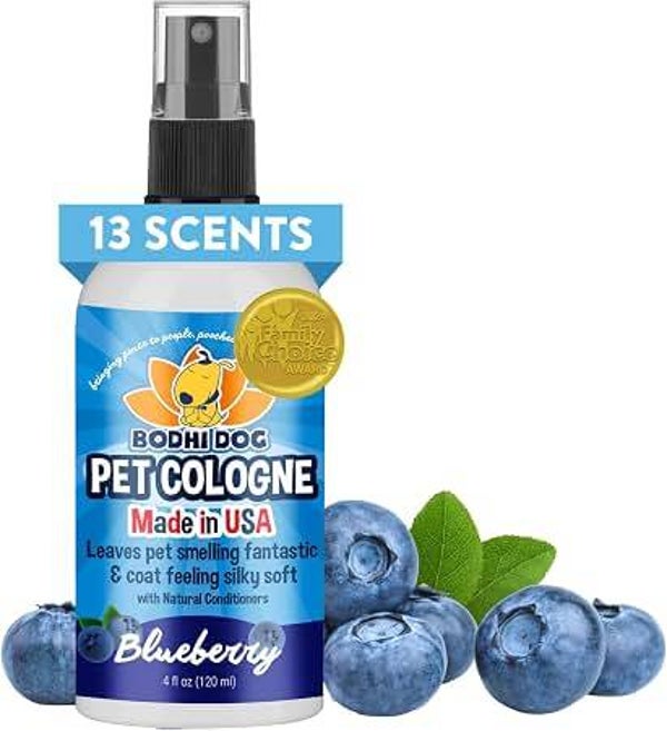 Bodhi Dog Natural Dog Cologne - Premium Scented Deodorizing Pet Perfume with Conditioner for Dogs & Cats - Keeps Pets Fresh & Clean - Gentle and Safe Formula, Made in USA