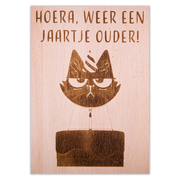 Hoera, weer een jaartje ouder