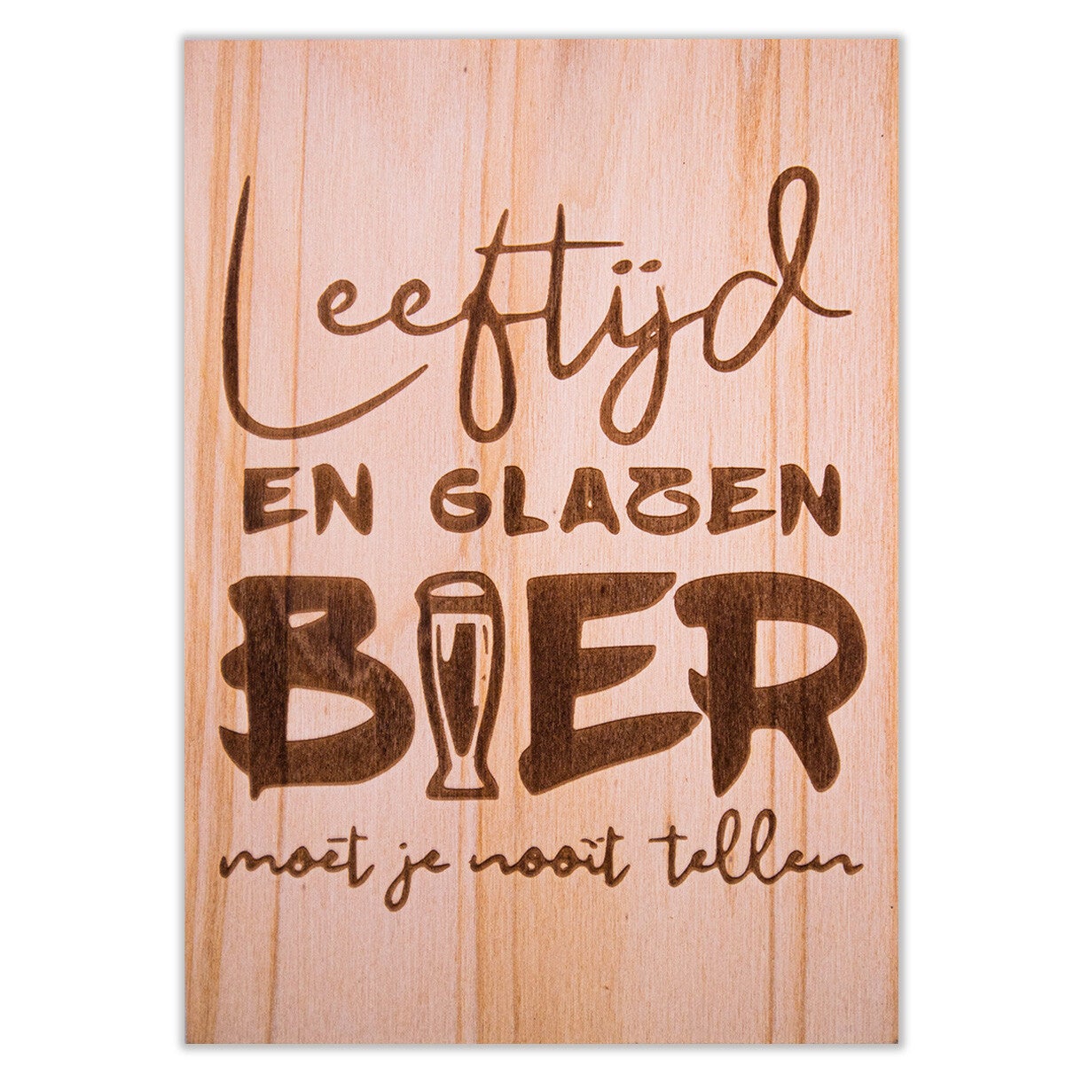Leeftijd en glazen bier