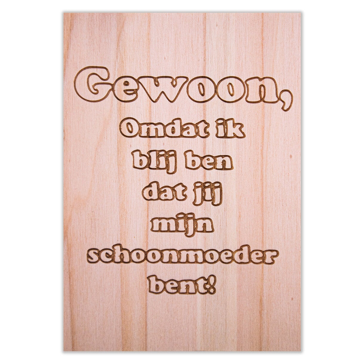 Gewoon schoonmoeder