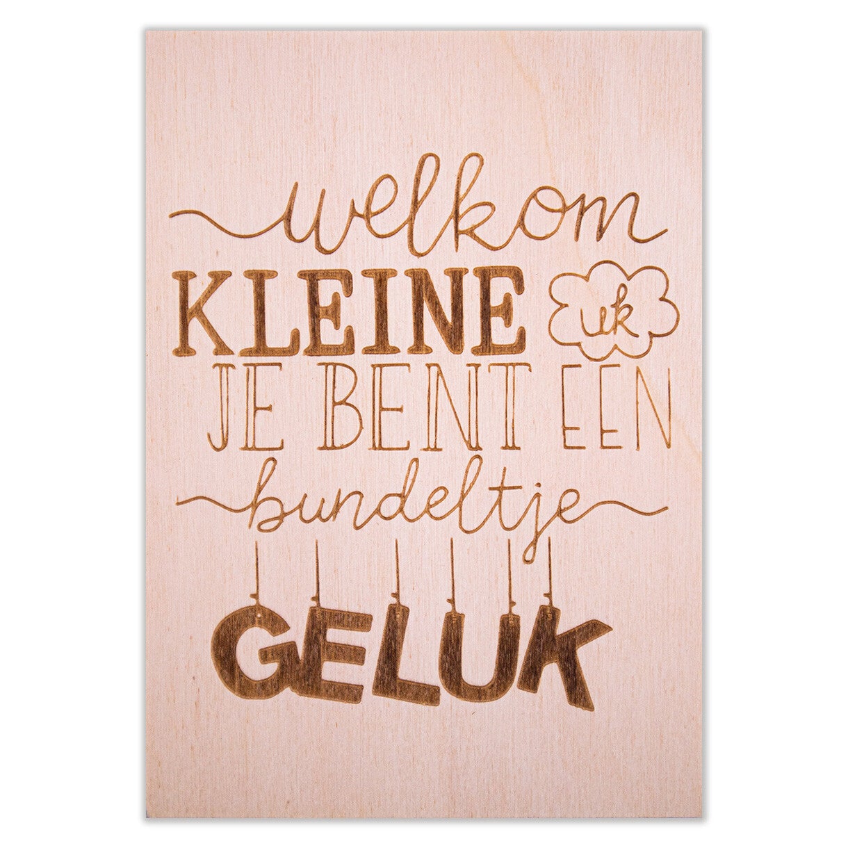 Klein geluk
