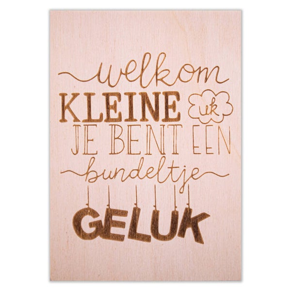 Klein geluk