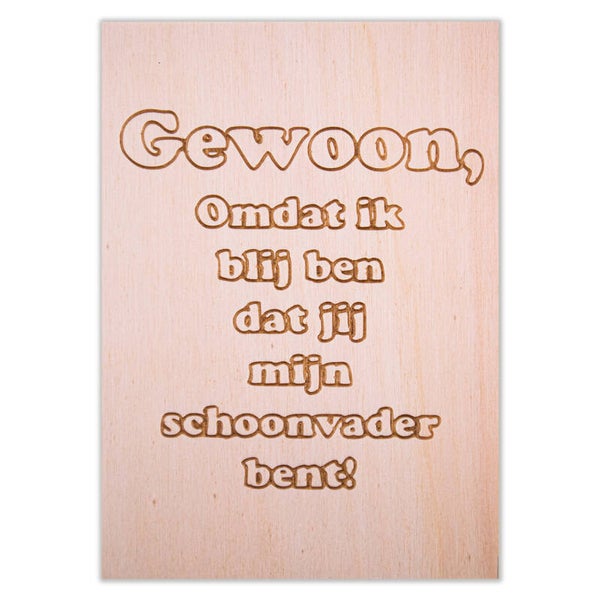 Gewoon schoonvader