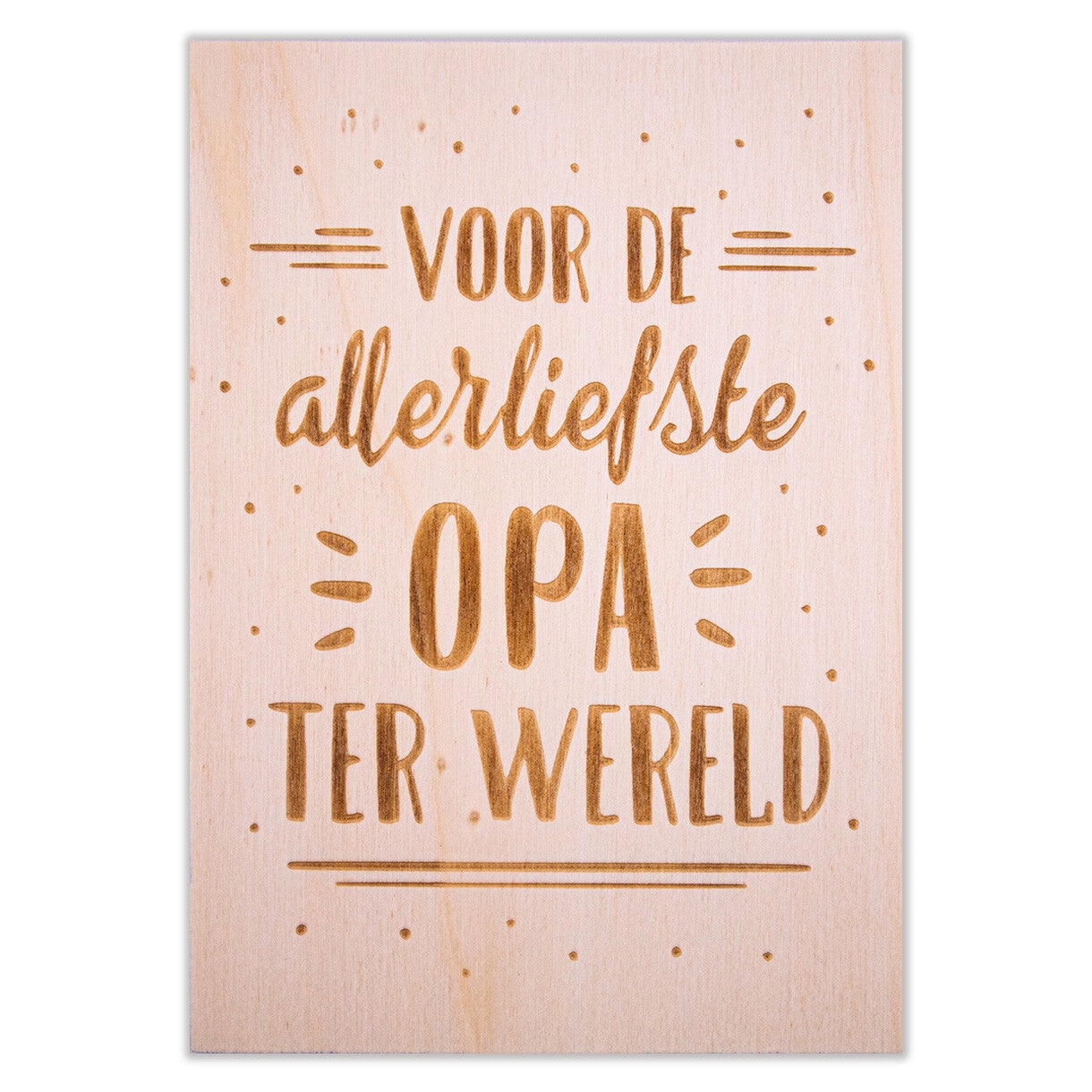 Voor de allerliefste opa