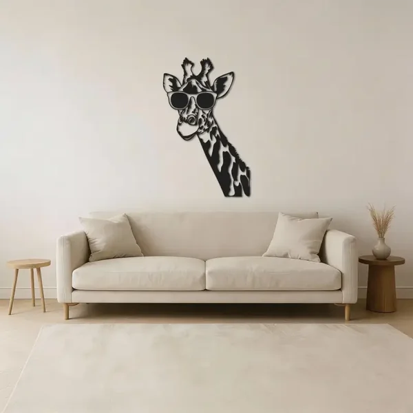 Giraf wanddecoratie