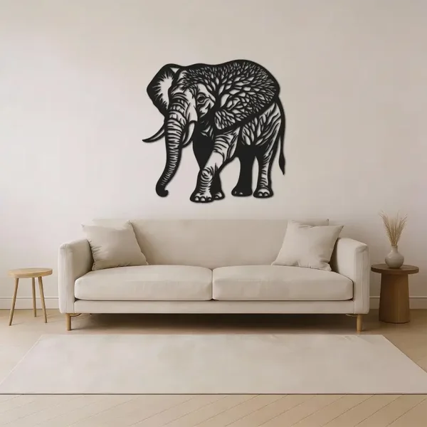 Olifant wanddecoratie