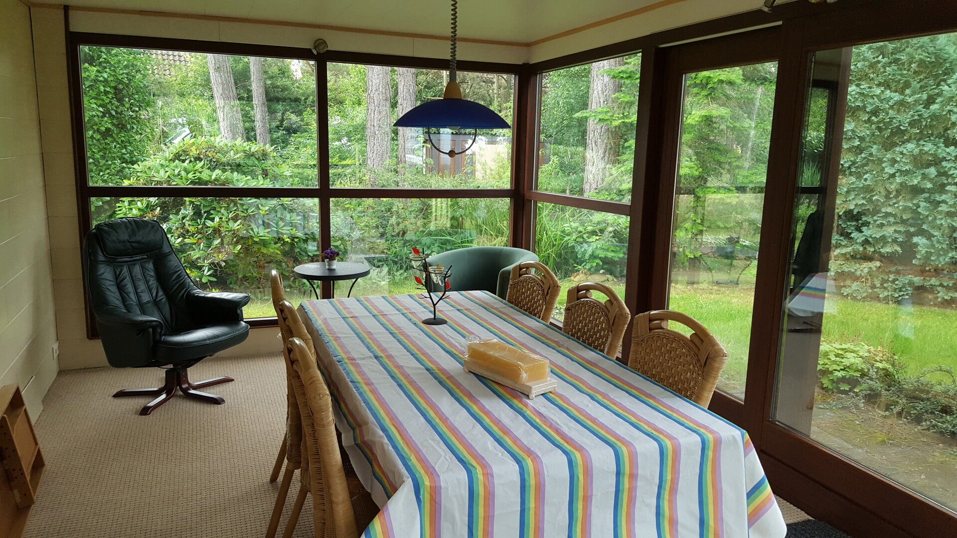 fijne serre om avonds een spelletjes in te doen