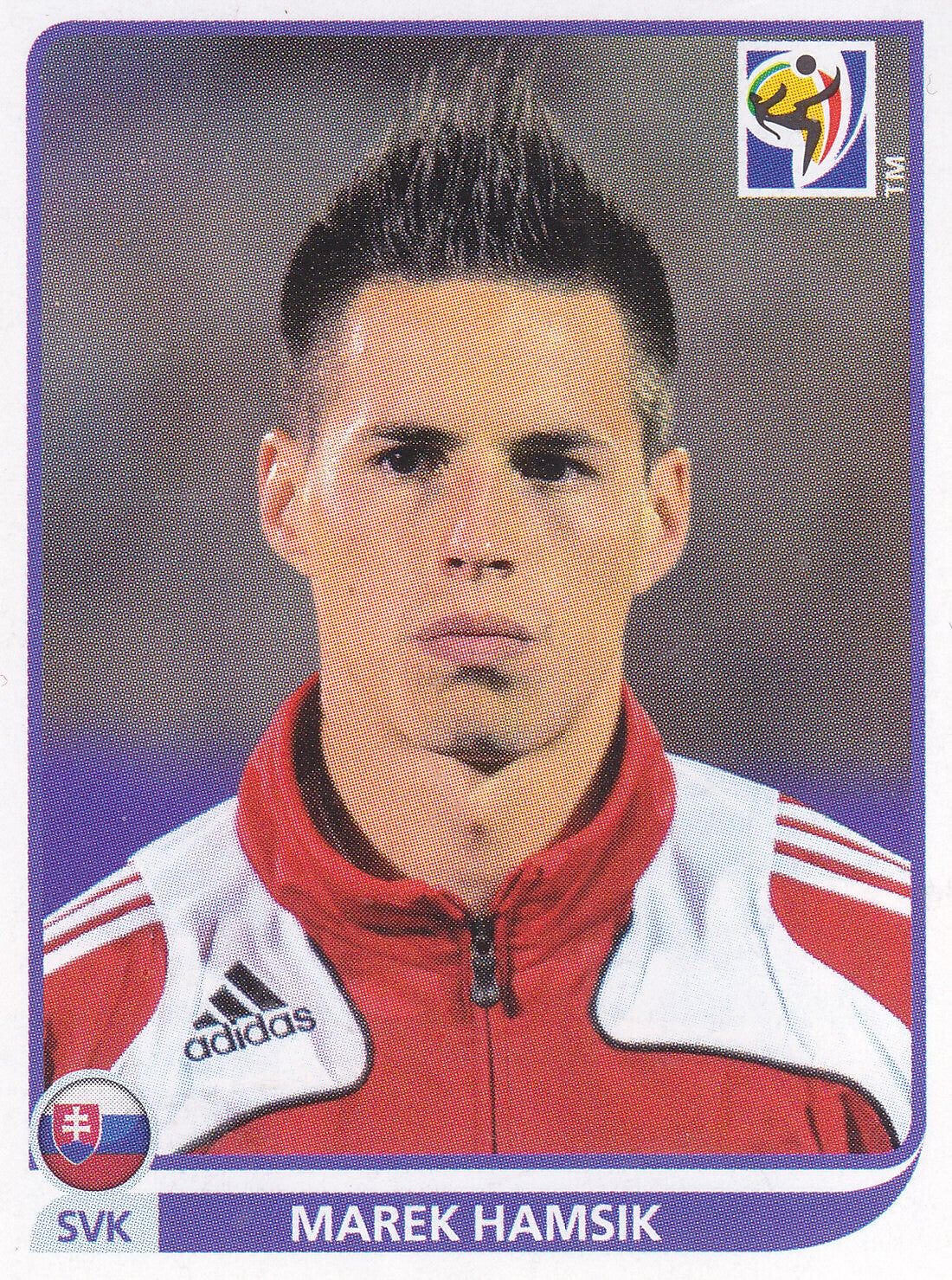 Marek Hamsik - Slowakei - Panini WM 2010 - Basis Bild - Nr.480