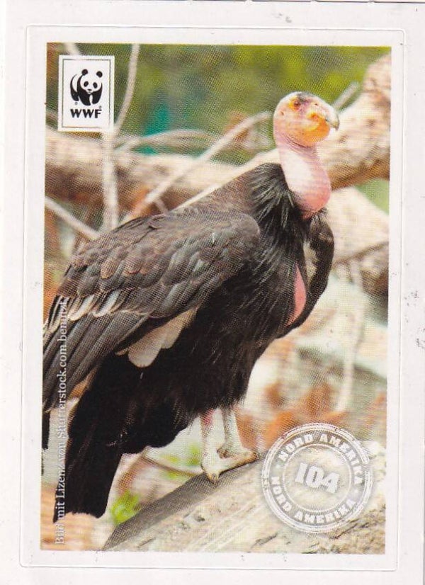 WWF / Mit 180 Sticker um die Welt / Nord Amerika / Nr. 104