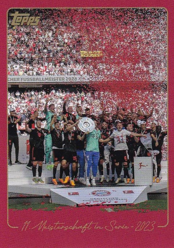 11 Meisterschaft in Folge 2023 - Topps 125 Jahre FC Bayern München - Nr. 26